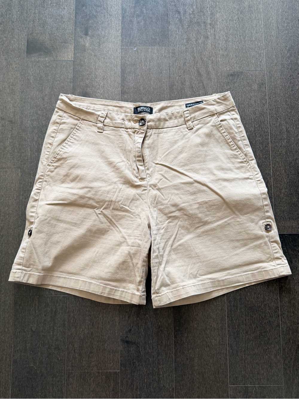 Buffalo David Bitton Beige Women’s Bermuda Shorts